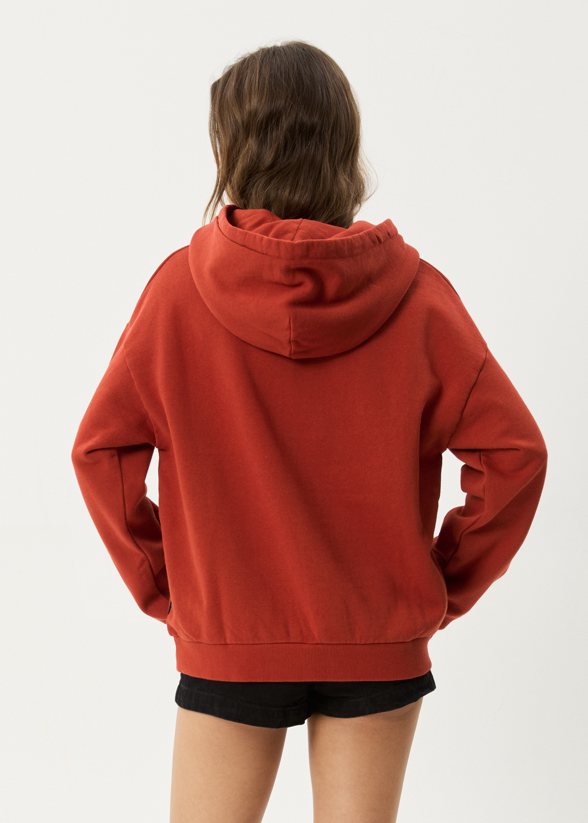 AFENDS Womens Maisie - Hoodie - Red Rum