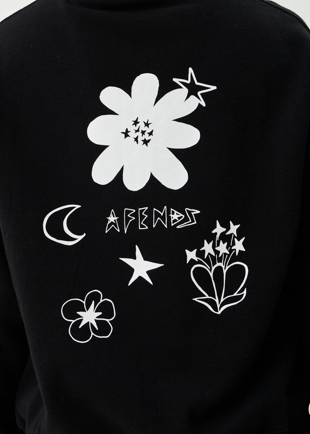 AFENDS Womens Terra - Zip Hood - Black