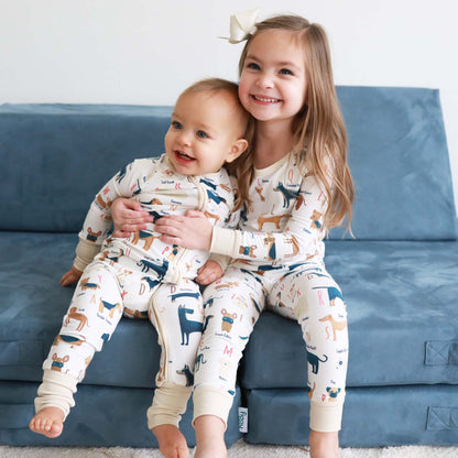 ABC Paw-ty Two Piece Pajama Set