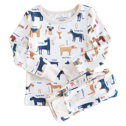 ABC Paw-ty Two Piece Pajama Set