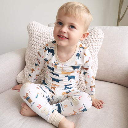 ABC Paw-ty Two Piece Pajama Set