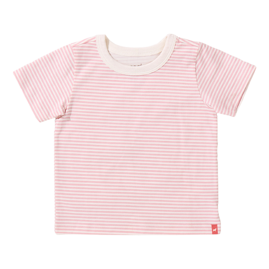 Adventure T-Shirt - Pink Stripe