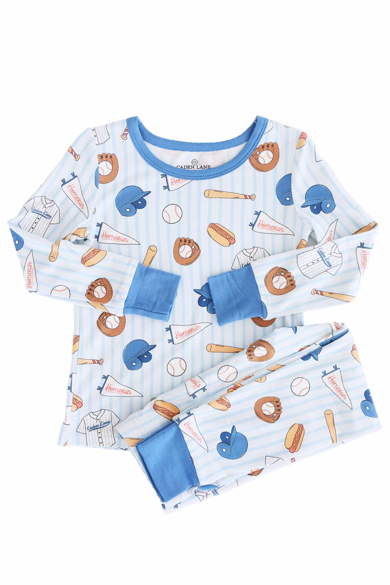 Ballpark Bros Two Piece Pajama Set