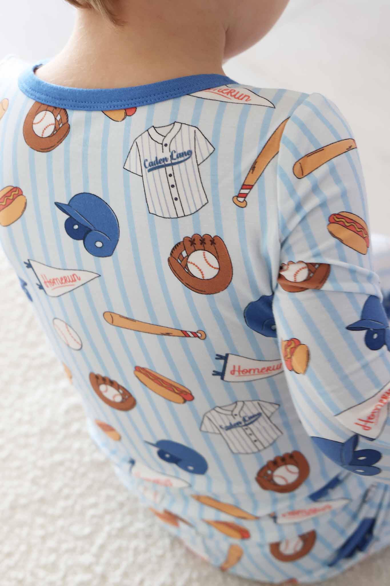 Ballpark Bros Two Piece Pajama Set