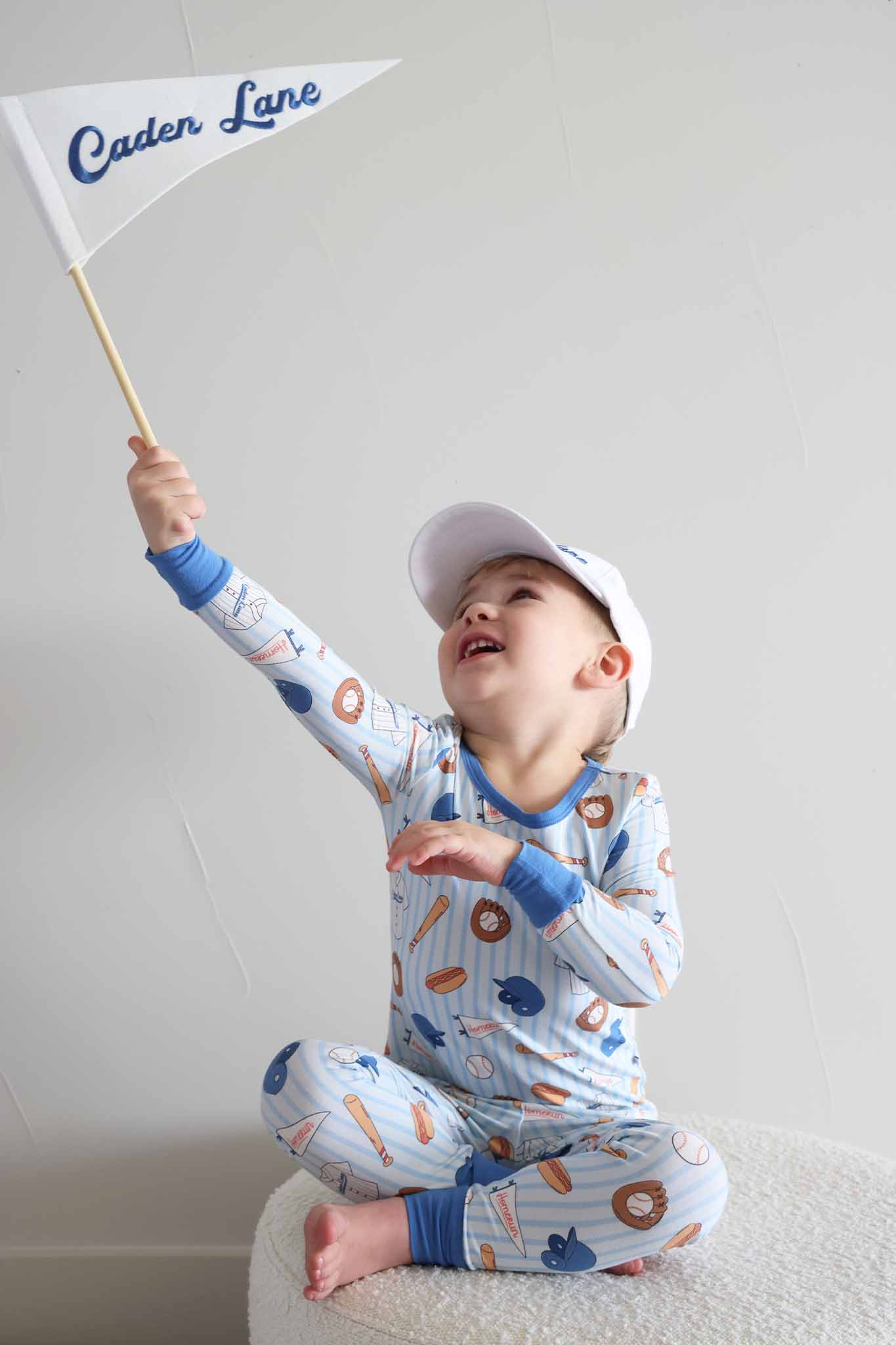 Ballpark Bros Two Piece Pajama Set