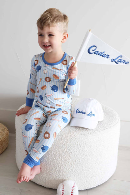 Ballpark Bros Two Piece Pajama Set