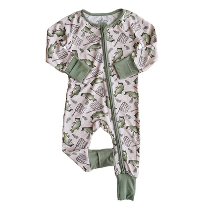 Bass Buddies Convertible Zip Romper