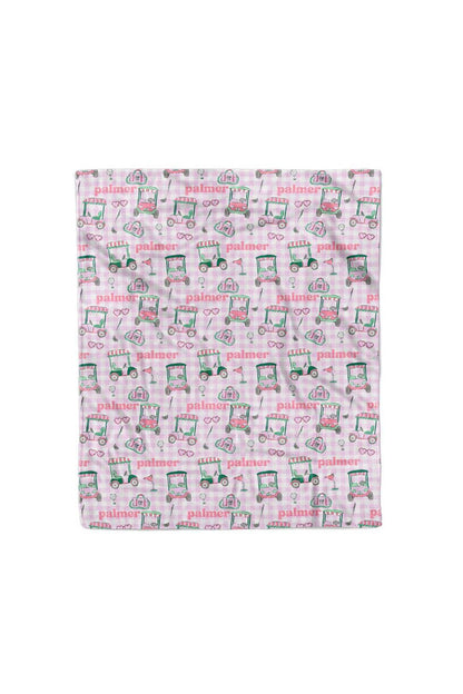 Birdie Babes Personalized Kids Blanket | Pink