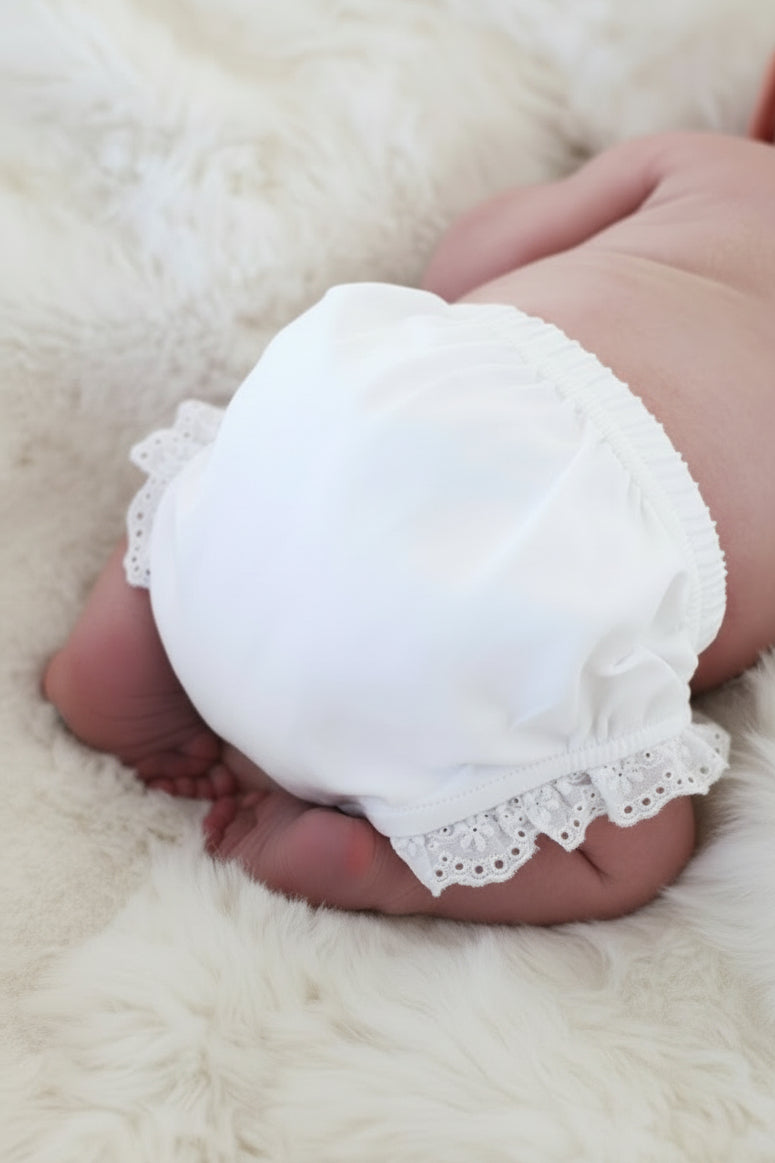 Personalized Lace Edge Bloomers