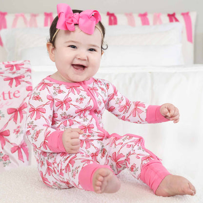 Bow Besties Convertible Zip Romper