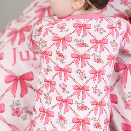 Bow Besties Convertible Zip Romper