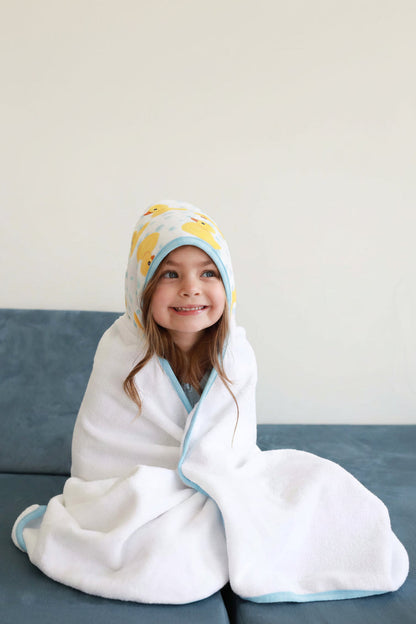 Bamboo Hooded Towel | Rubber Ducks