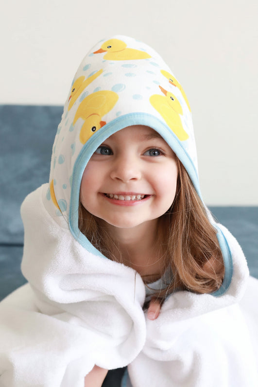 Bamboo Hooded Towel | Rubber Ducks