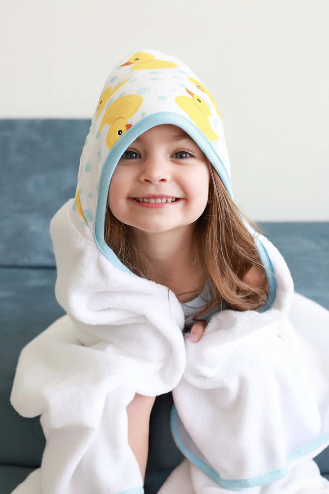 Bamboo Hooded Towel | Rubber Ducks