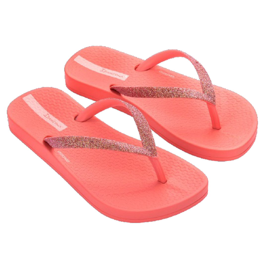 Ana Flip Flop - Bright Pink Glitter