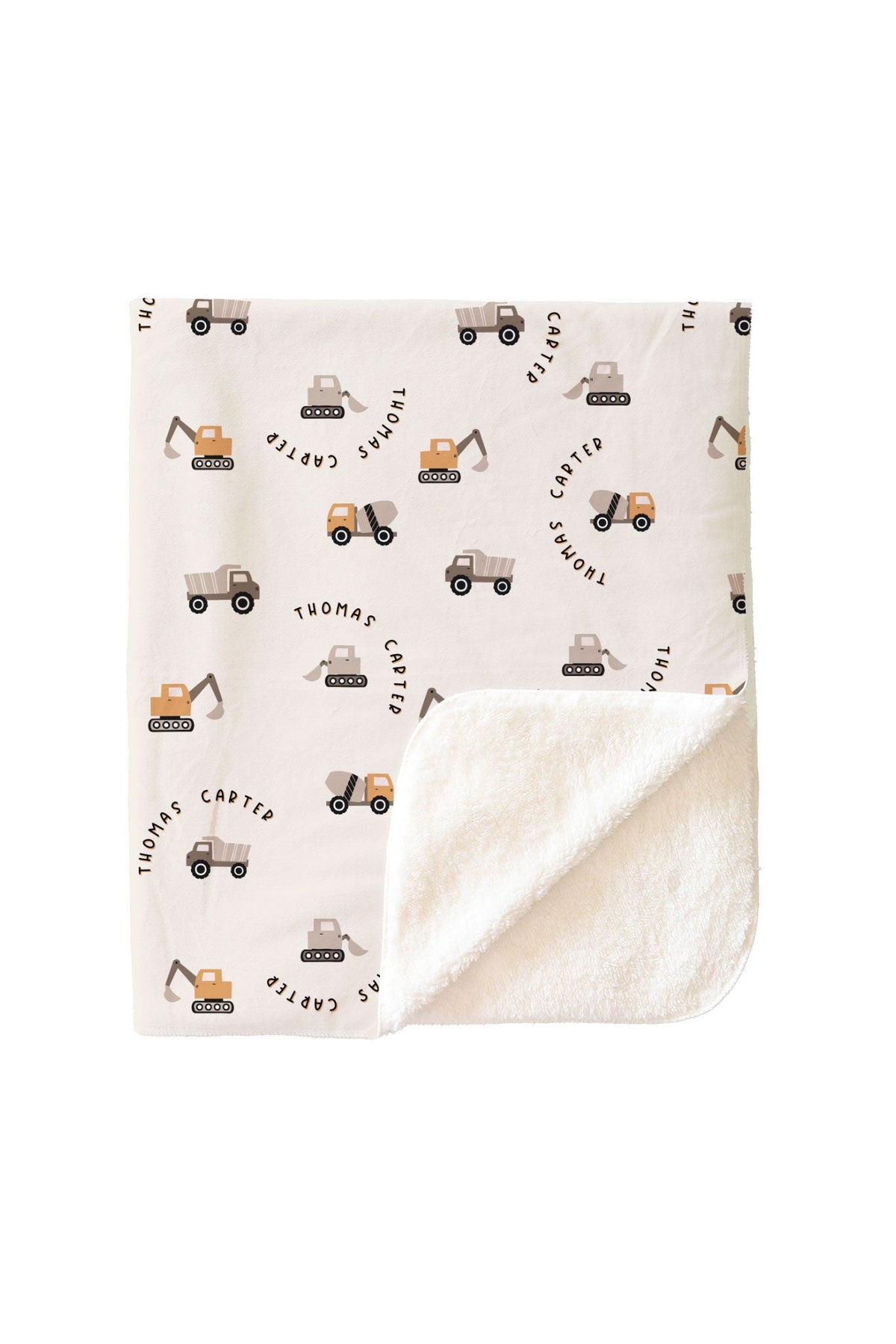 Personalized Kids Blanket | Little Builder