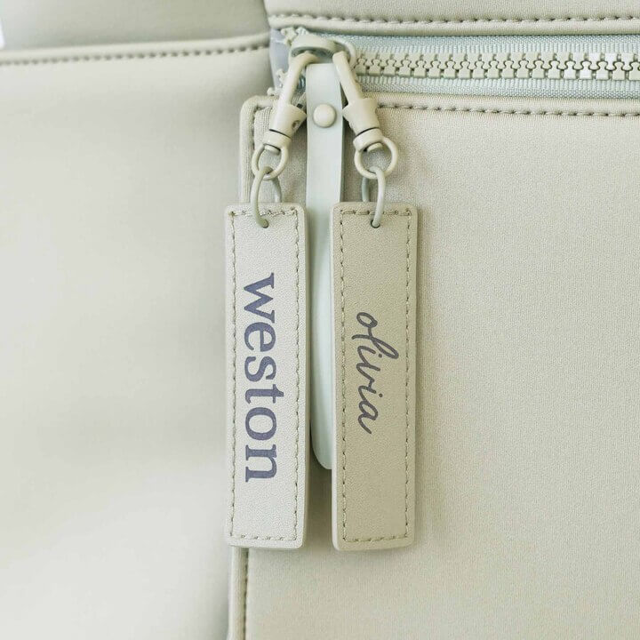 Lane Convertible Diaper Bag Tote | Matcha