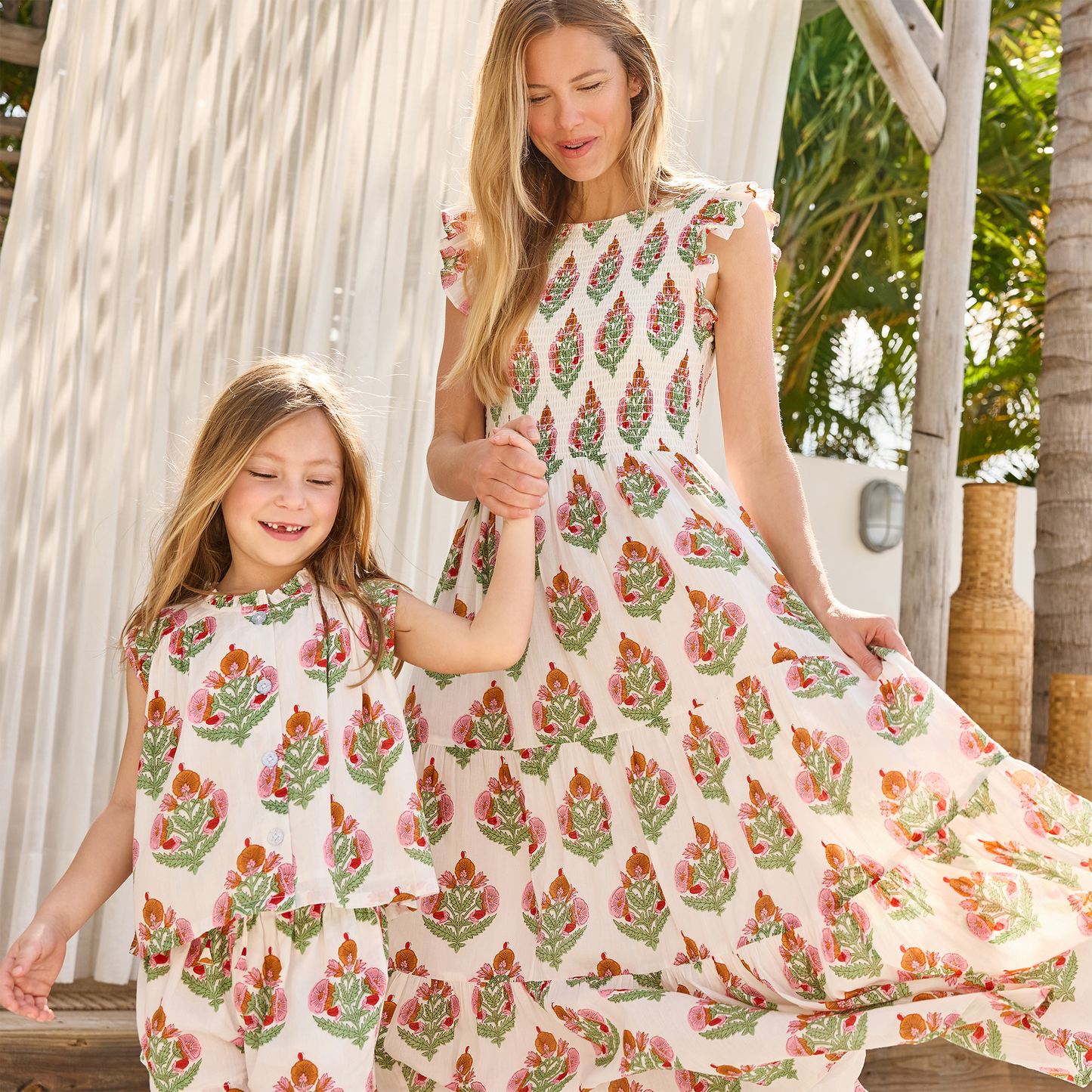 Womens Sen Dress - Pink Bellflower
