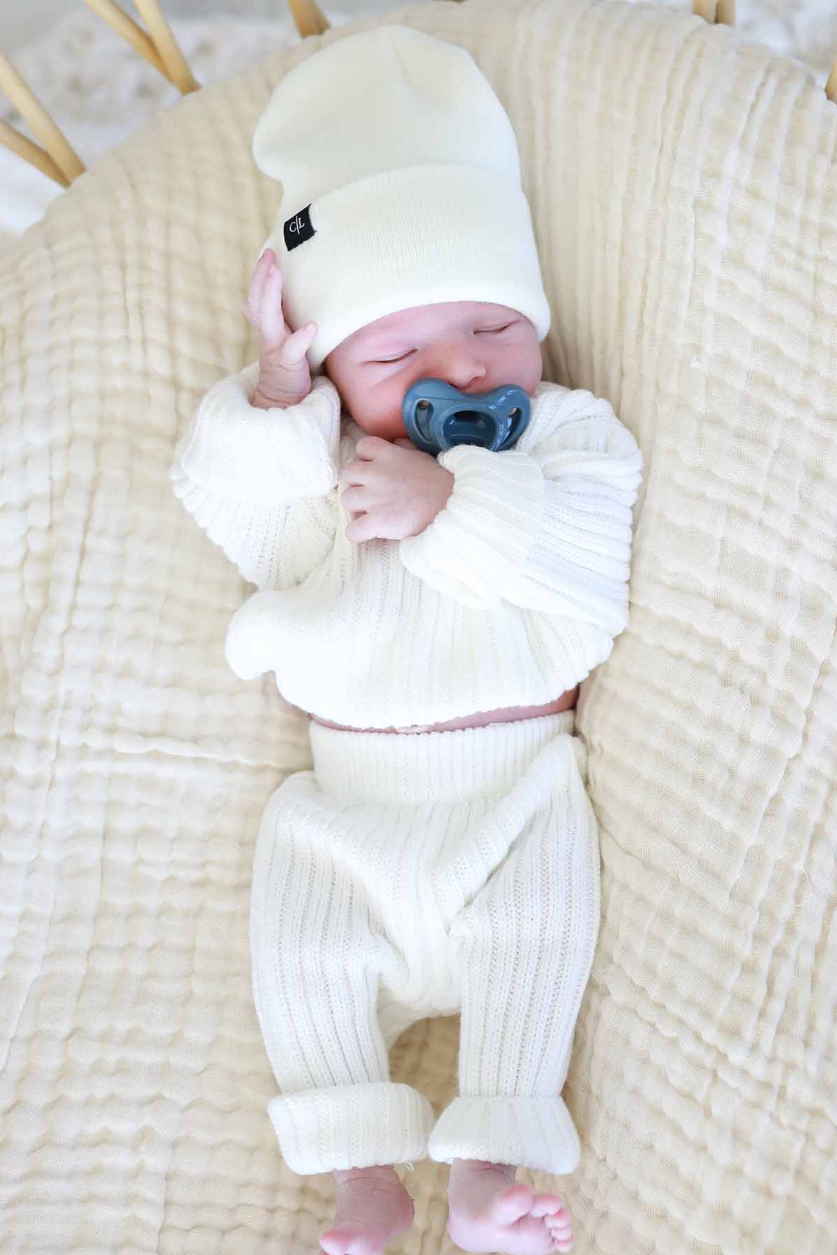 Knit Sweater & Pant Set | Dove
