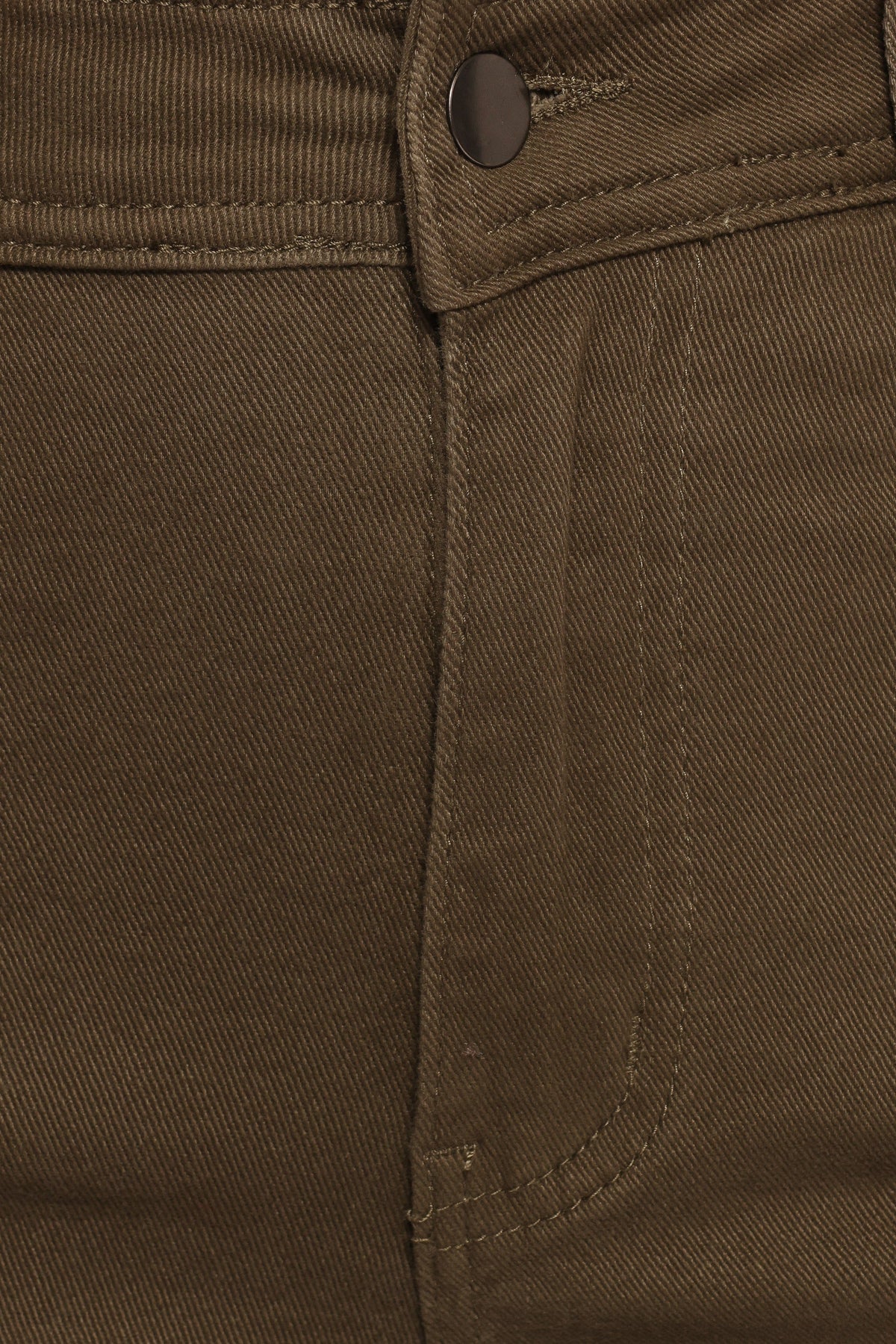 Georgette High Waisted Straight Leg Pants - Olive