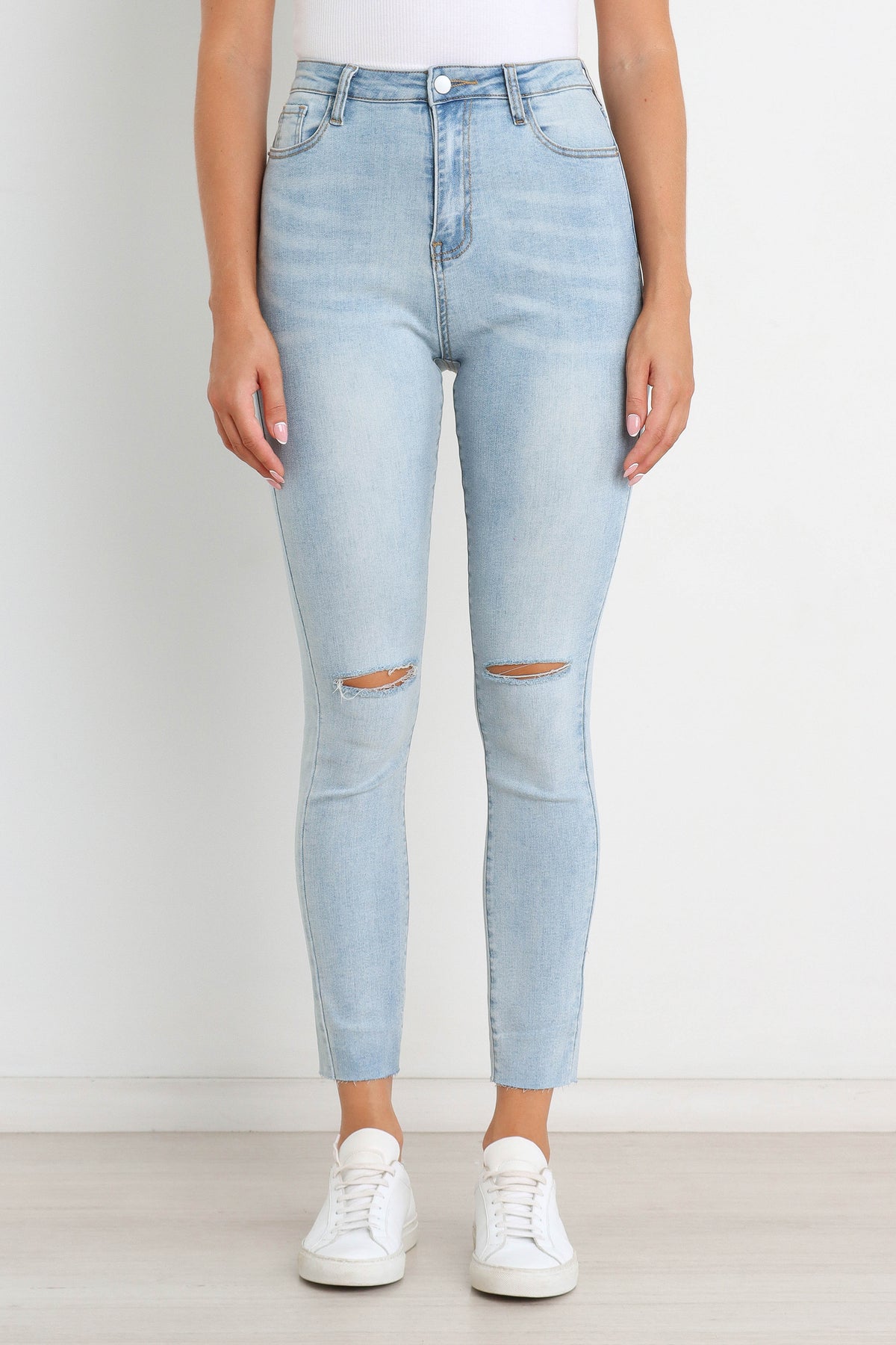 Hadie Jeans - Light Blue Wash