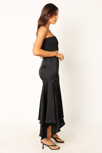 Jair Midi Skirt - Black
