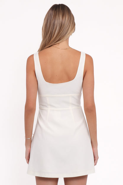 Emer Mini Dress - Cream