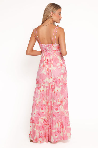 Forbes Maxi Dress - Pink Floral
