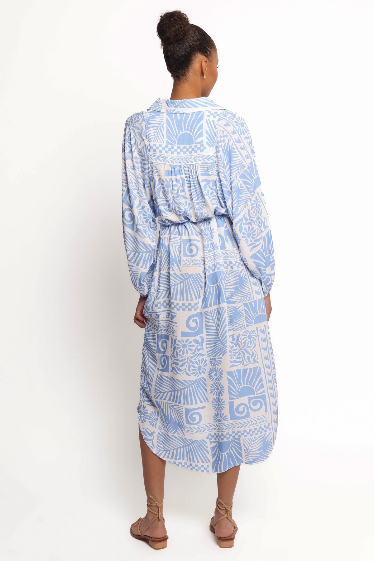 Foster Midi Dress - Malia Print