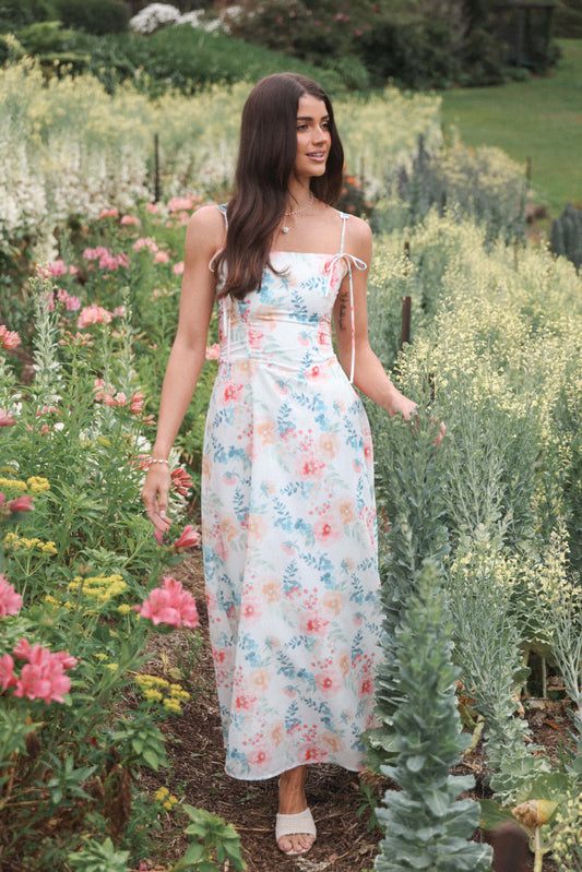 Jaxon Midi Dress - Floral