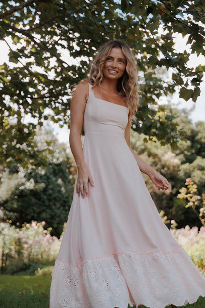 Jenner Maxi Dress - Petal Pink