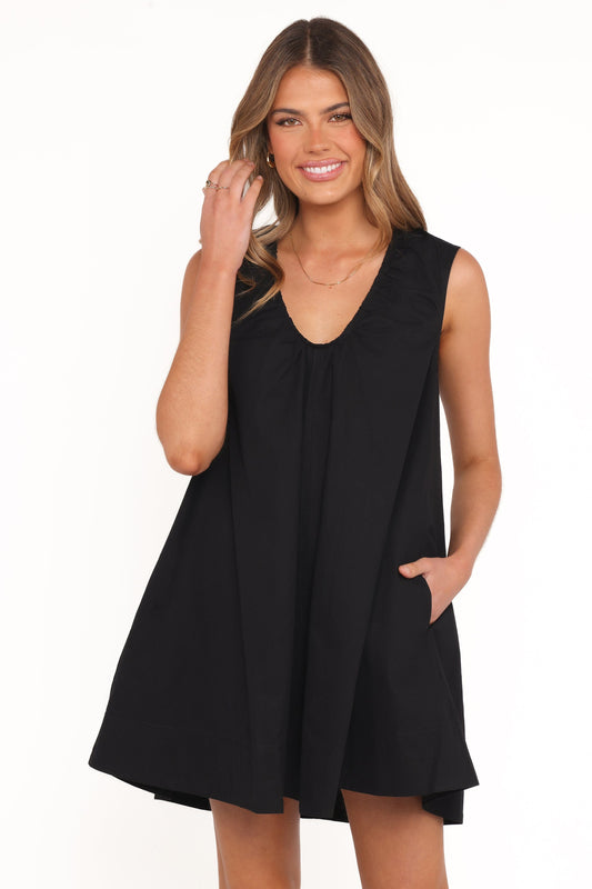 Jorah Mini Dress - Black