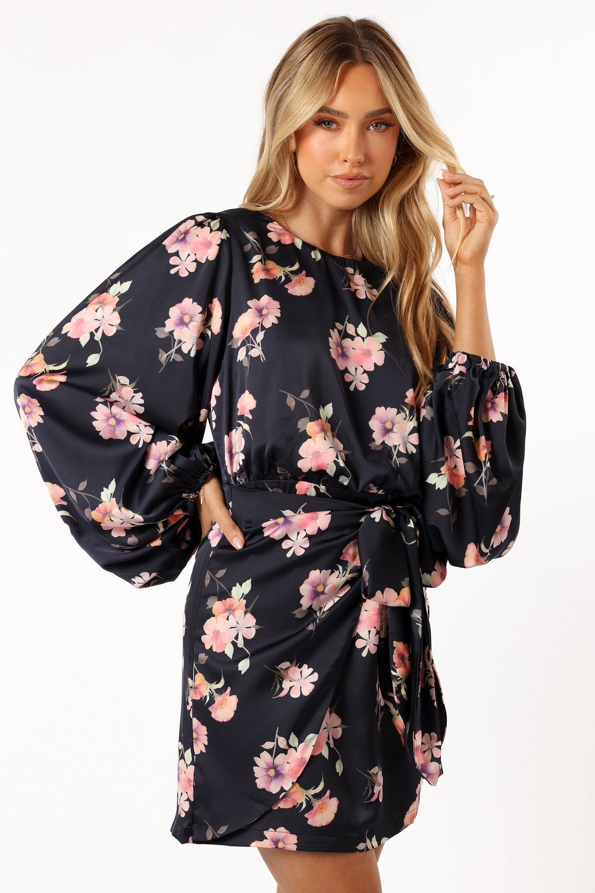 Emillia Dress - Dark Floral