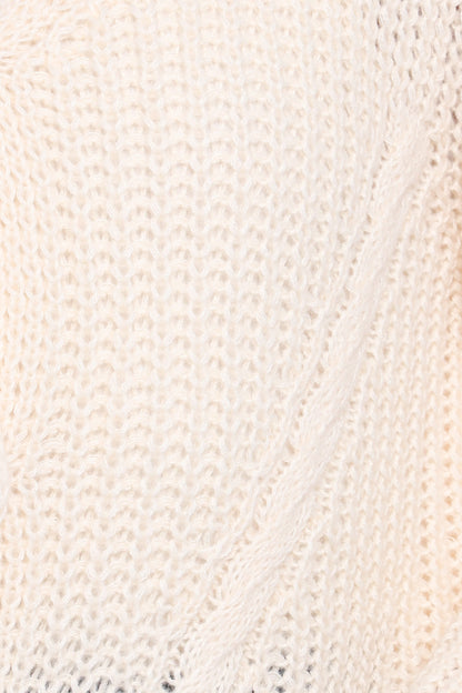 Henderson Thick Knit Cardigan - Cream