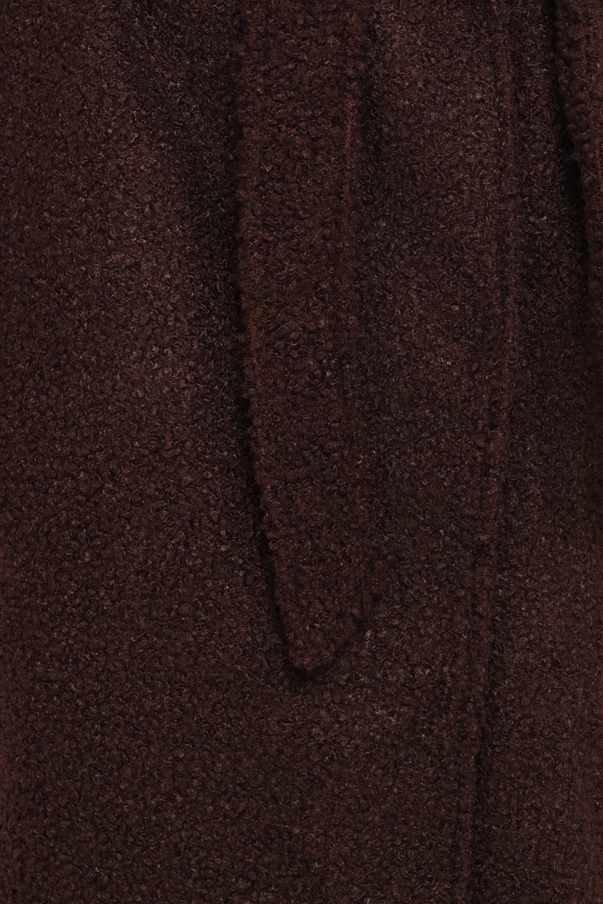 Goodie Shearling Coat - Chocolate