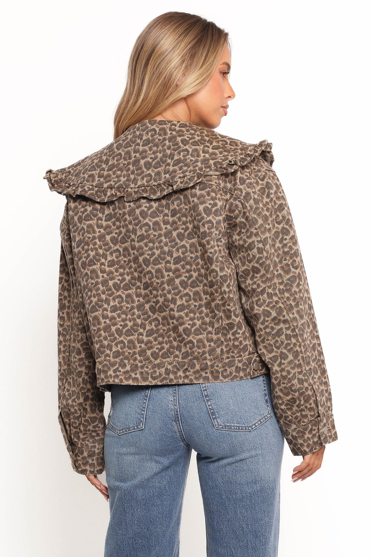 Jaelle Leopard Print Jacket - Leopard