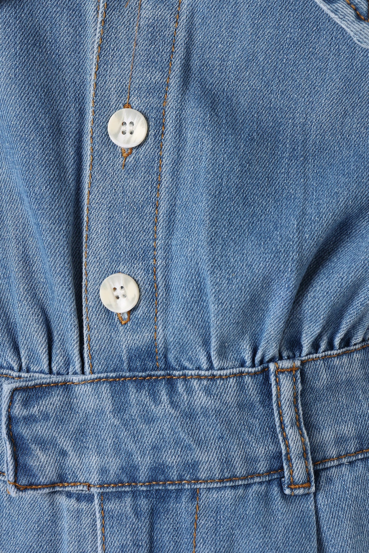 Harry Romper - Medium Denim