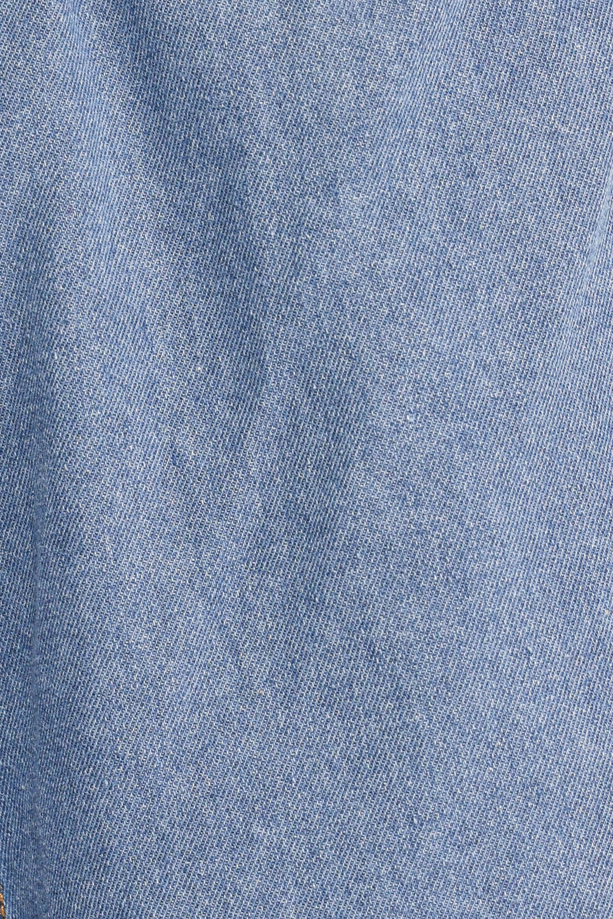 Graciana Denim Short Set - Blue