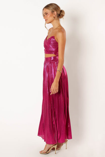 Hana Two Piece Set - Fuchsia