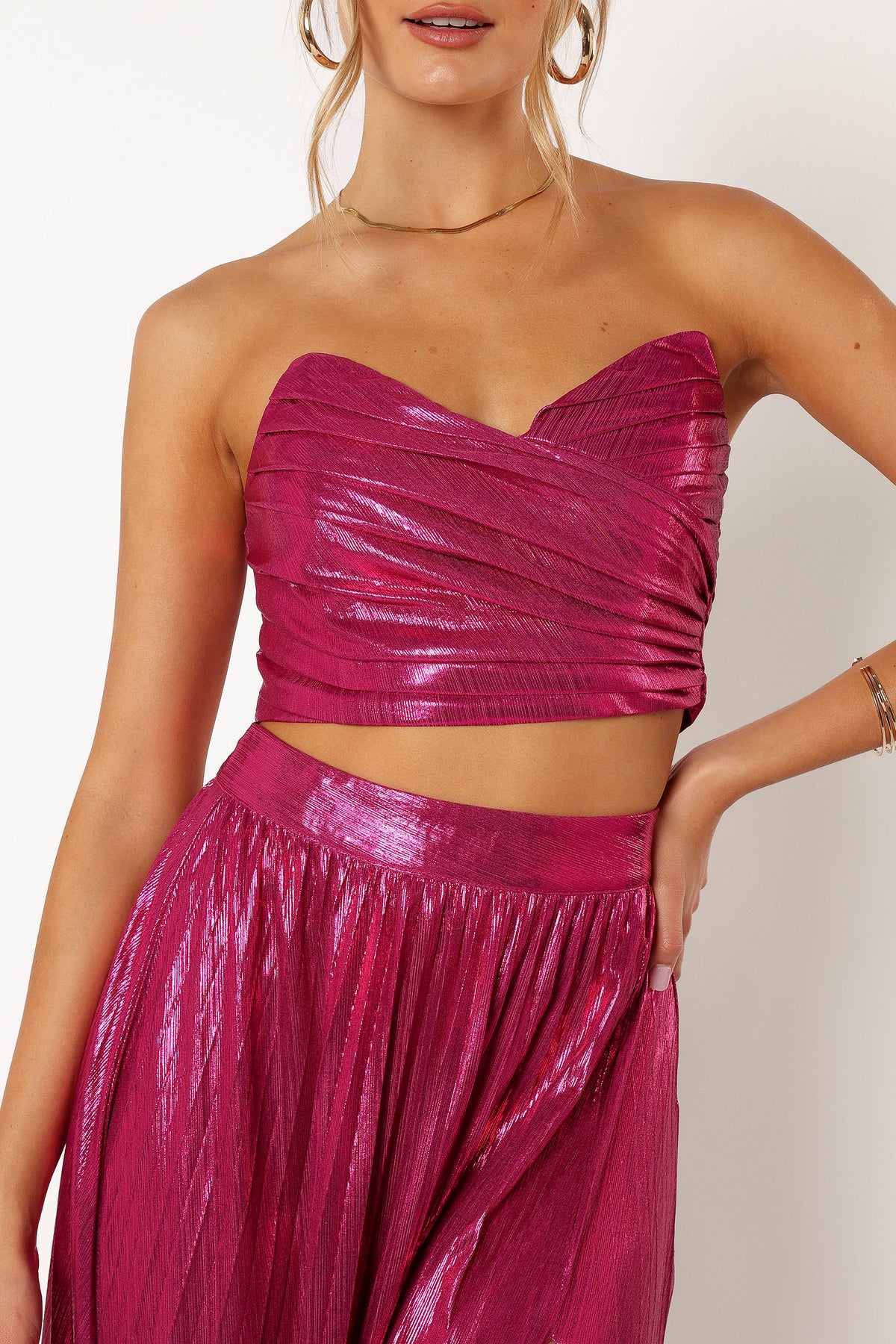Hana Two Piece Set - Fuchsia