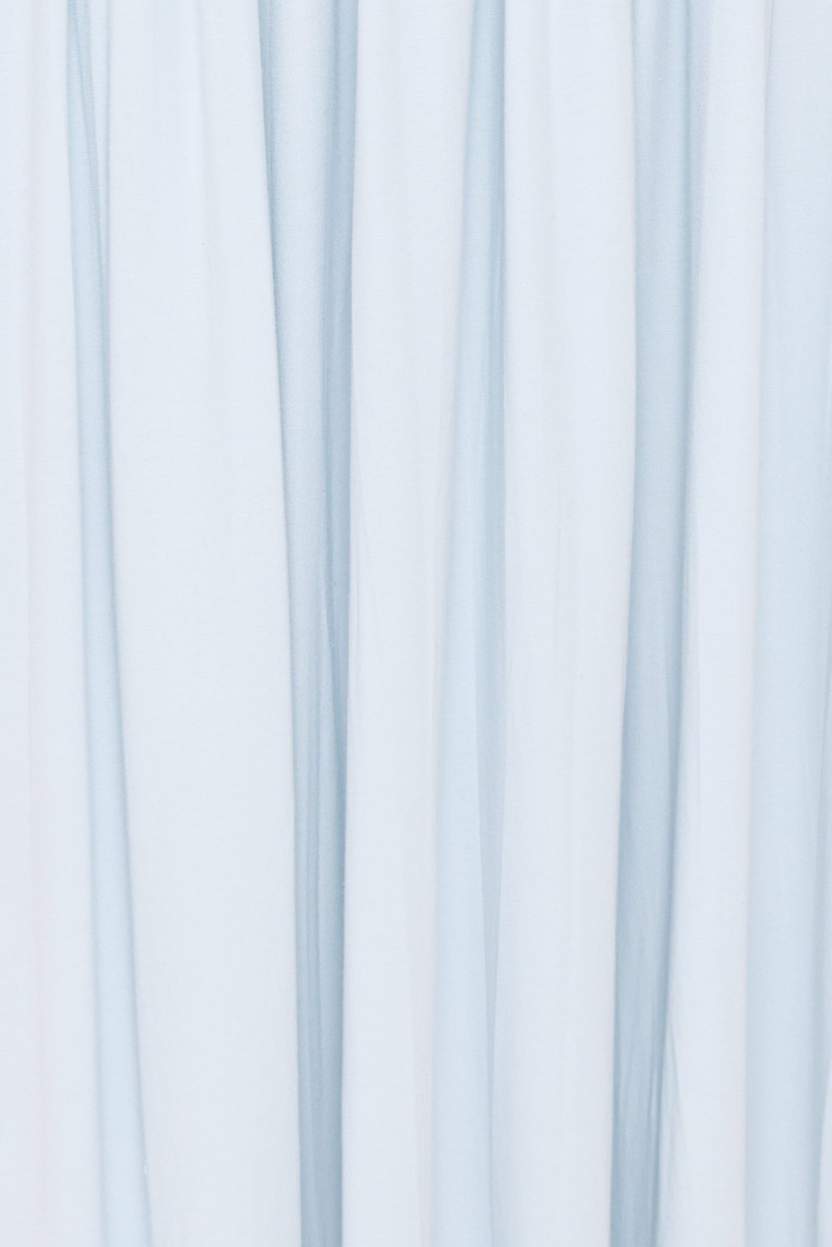 Inara Gathered Jersey Skirt Set - Pale Blue