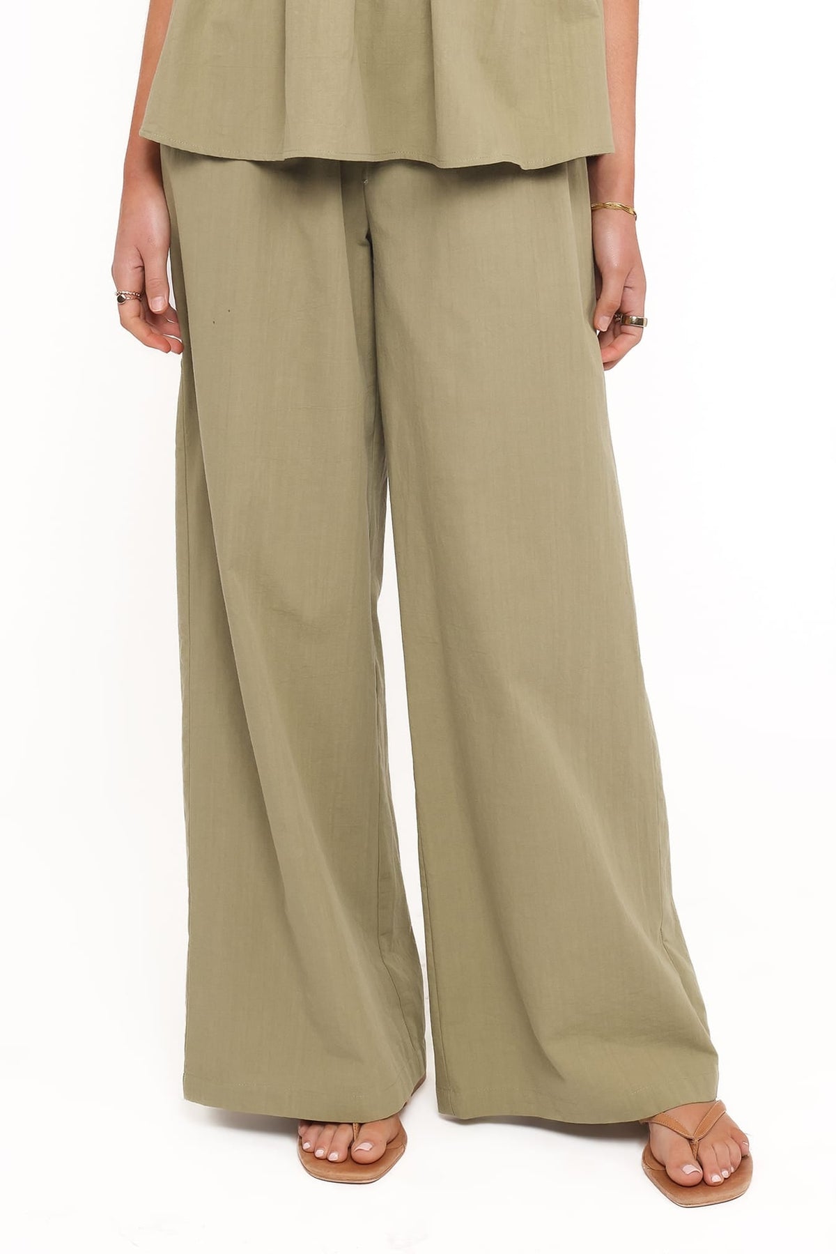Jessica Pant Set - Olive