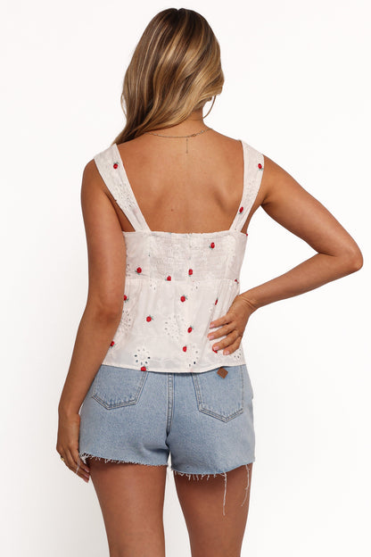 Estelle Top - White