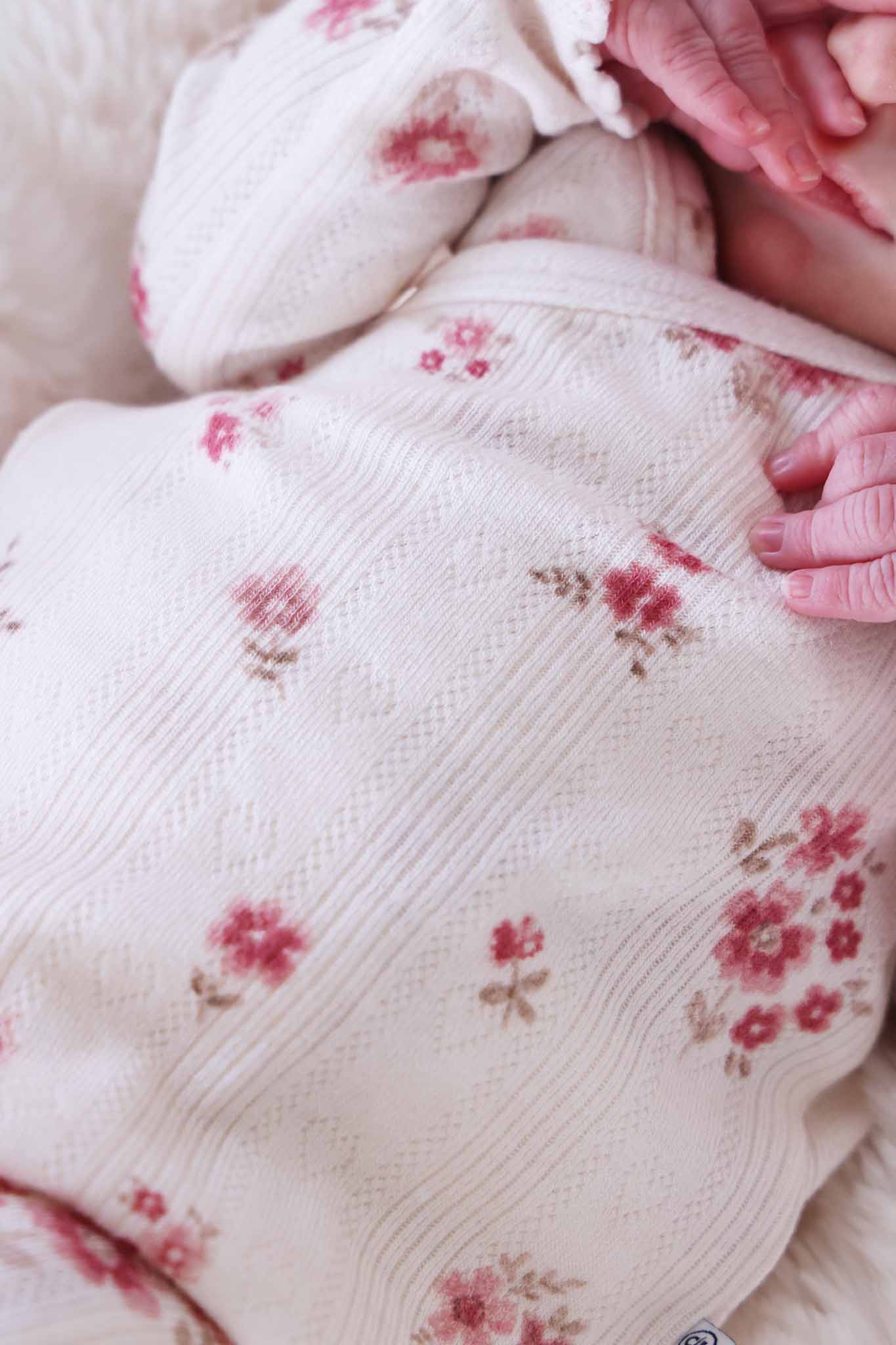 2pc Pointelle Crossover Top & Bottom | Precious Posies