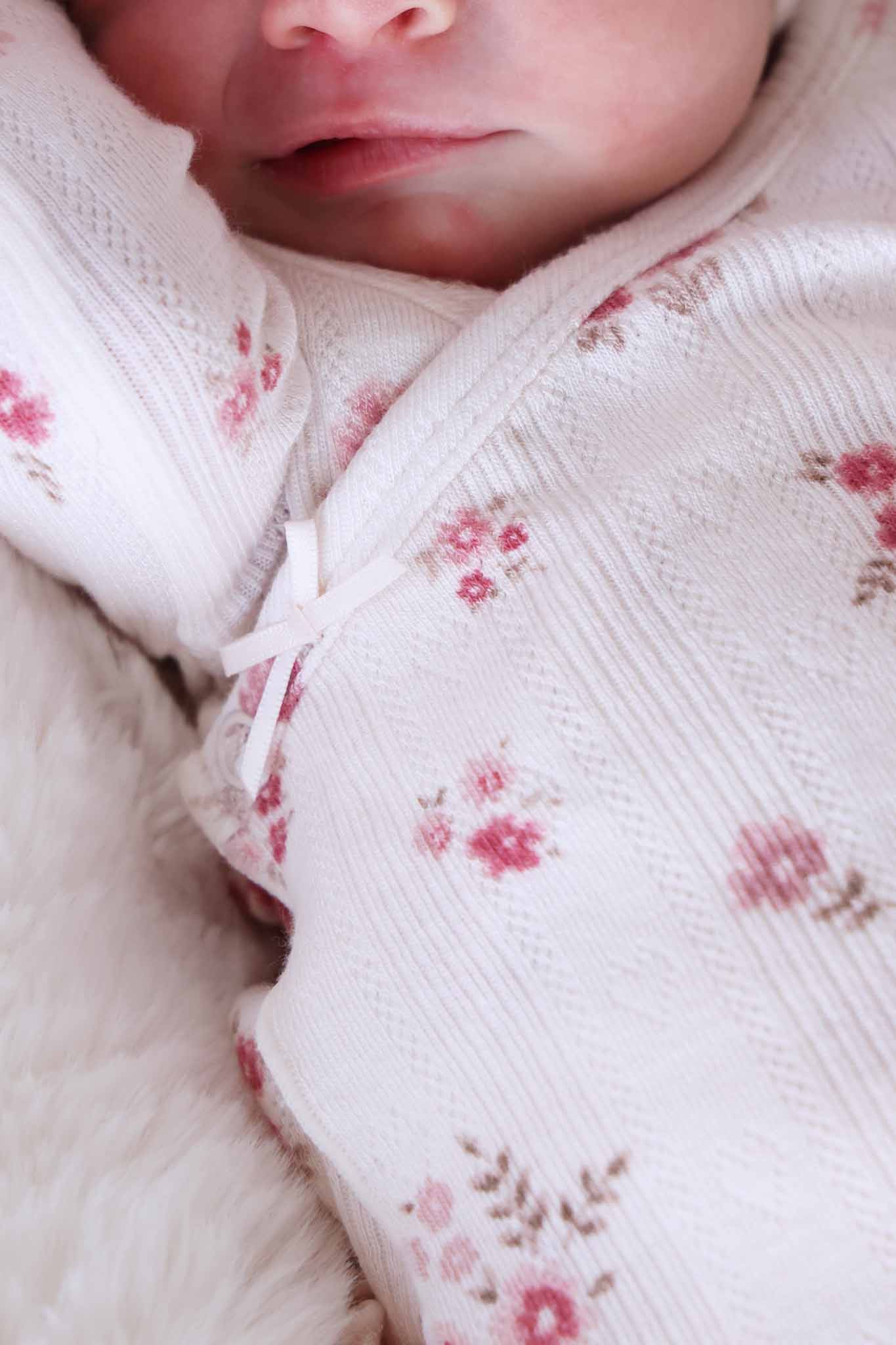 2pc Pointelle Crossover Top & Bottom | Precious Posies