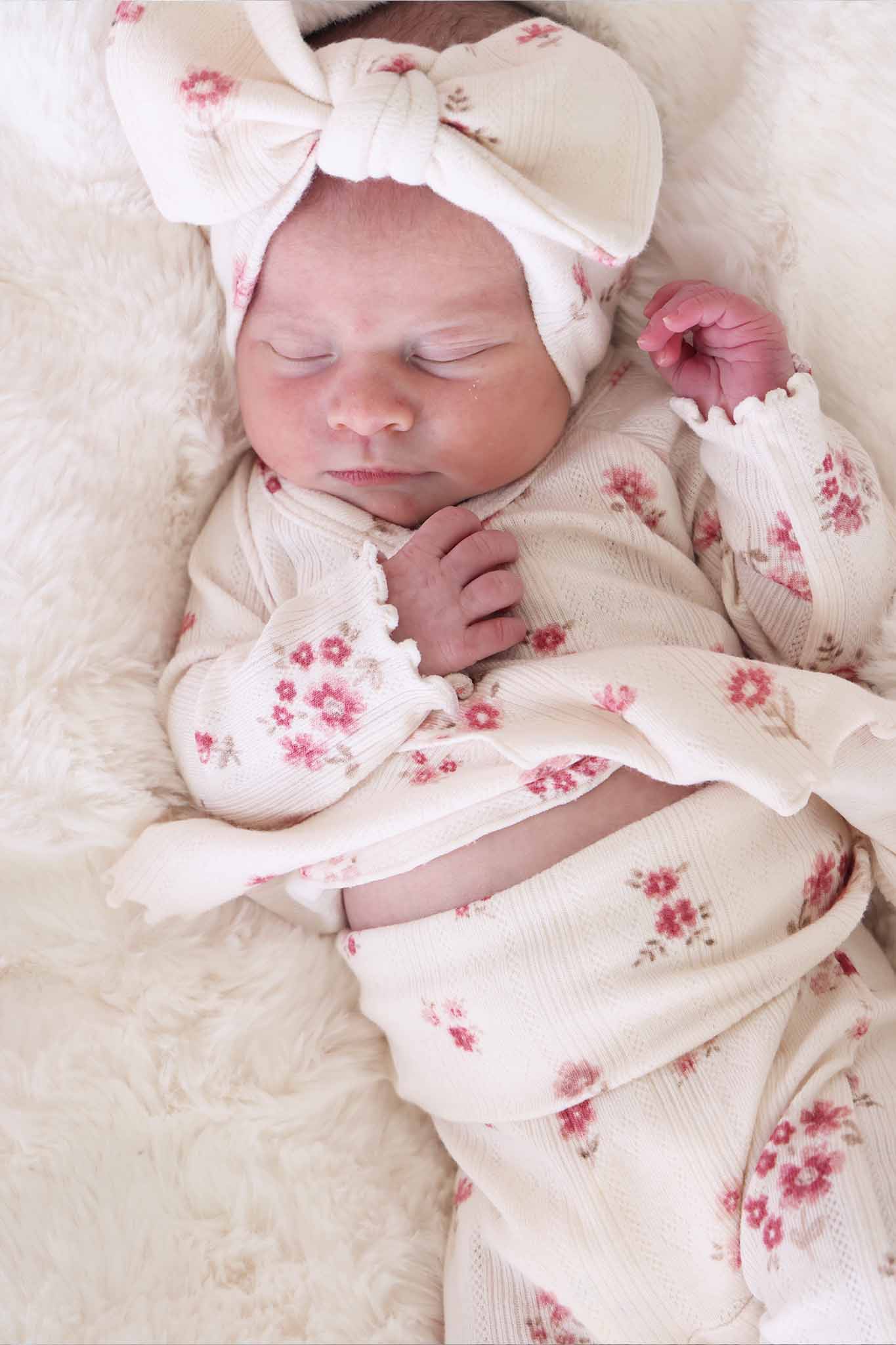 2pc Pointelle Crossover Top & Bottom | Precious Posies