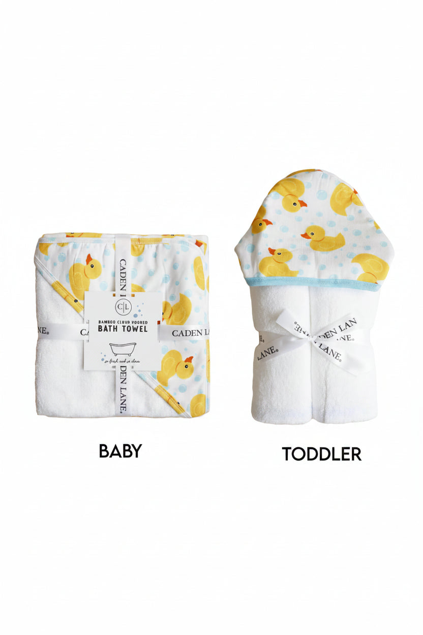 Bamboo Hooded Towel | Rubber Ducks