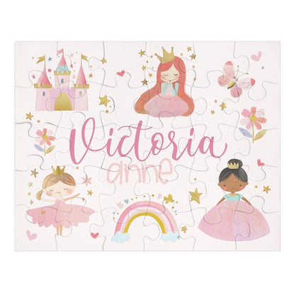 Kids Personalized 30 Piece Puzzle | Sweet Princess