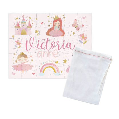 Kids Personalized 30 Piece Puzzle | Sweet Princess