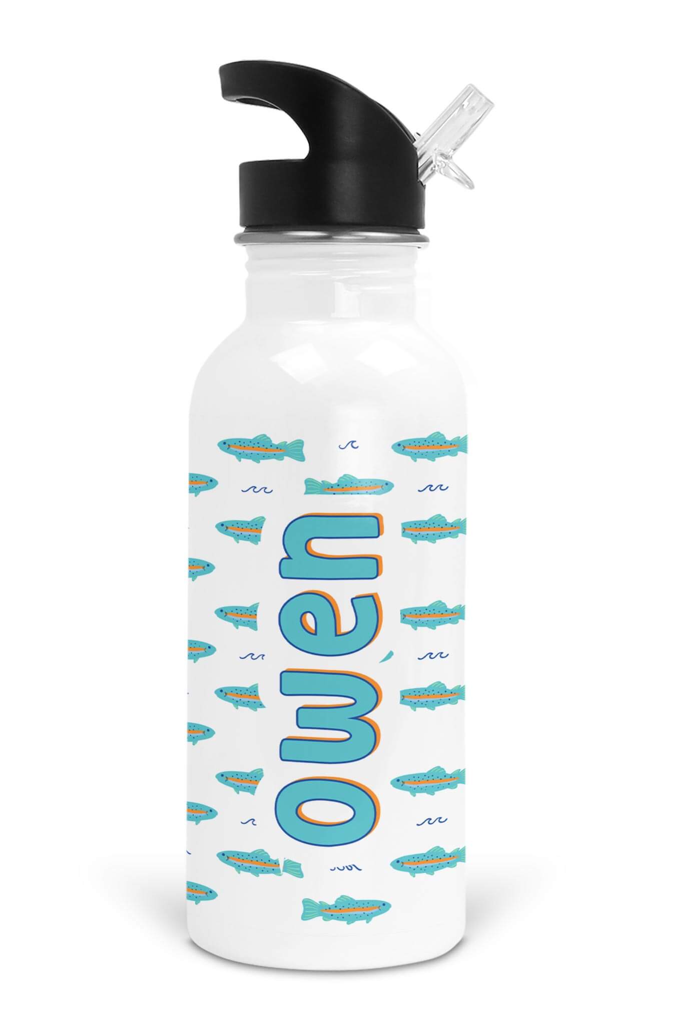 Personalized Kids Water Bottle | Tiny Trout